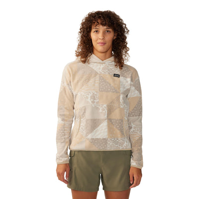 Mountain Hardwear Women's Microchill Hoody 2025 OYSTER SHELL QUILT