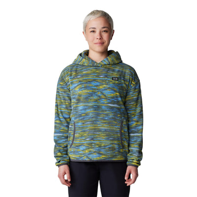 Mountain Hardwear Women's Microchill Hoody 2025 NITRIC BLUE