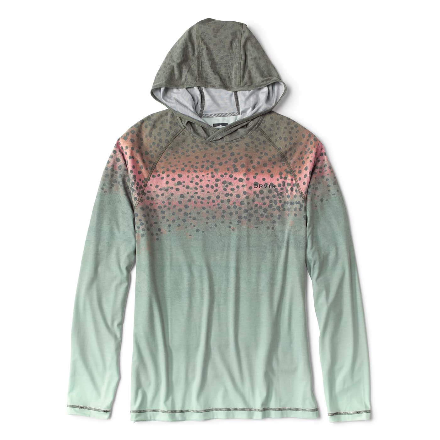 Orvis Men's DriCast Hoodie 2025 13 RAINBOW TROUT