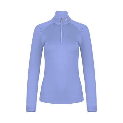 KJUS Women's Shasta Midlayer Half Zip 2025 BLUE OPAL