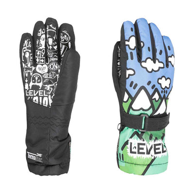 Level Gloves Junior's Gloves 2025 NINJA GREEN