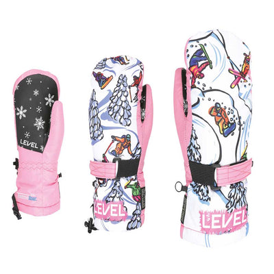 Level Gloves Junior's Mitts 2025 PINK