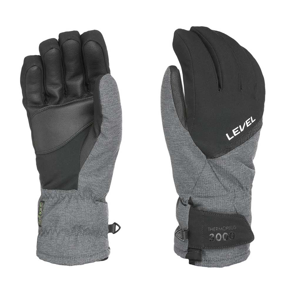 Level Gloves Men's Alpine Gloves 2025 PK BLACK