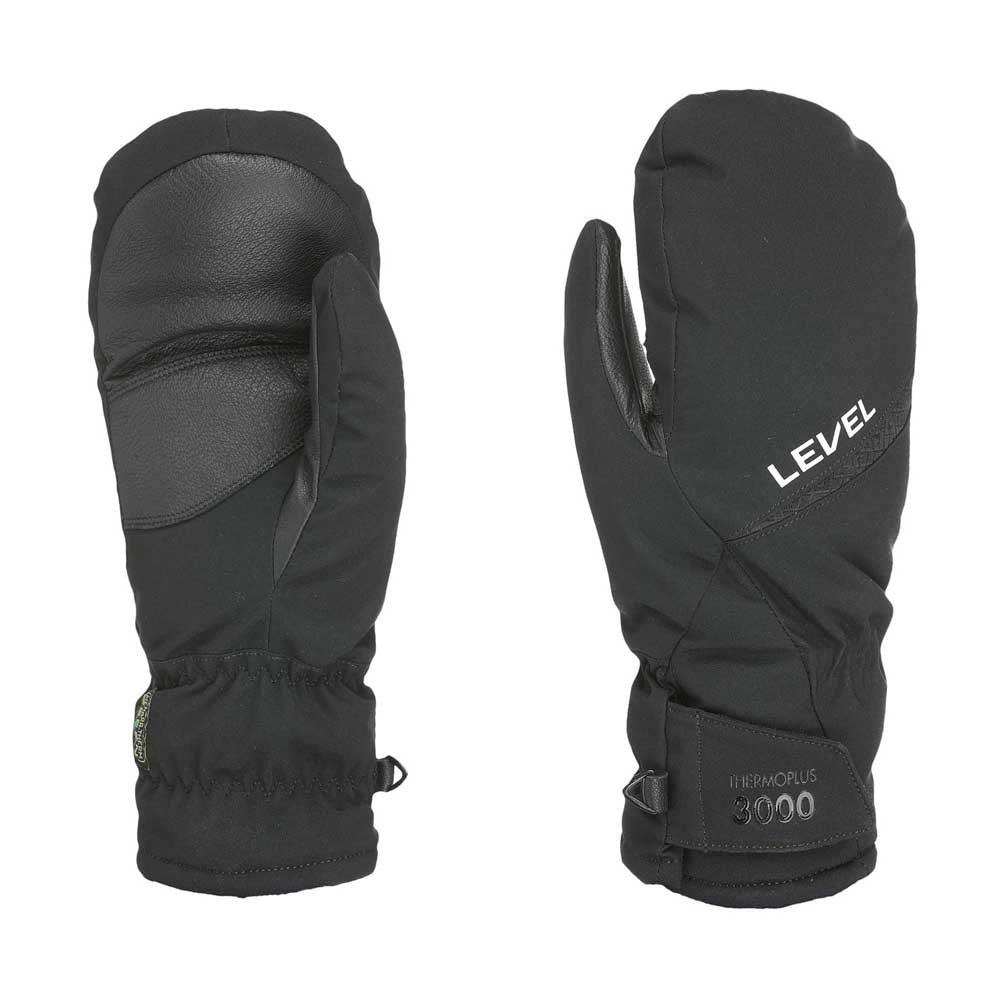 Level Gloves Men's Alpine Mitts 2025 BLACK