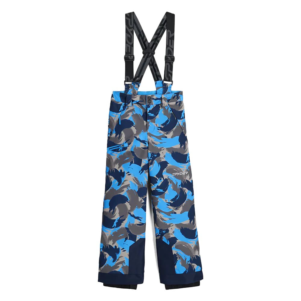 Spyder Junior's Propulsion Pants 2025 CAMOUFLAGE AETHER BLUE