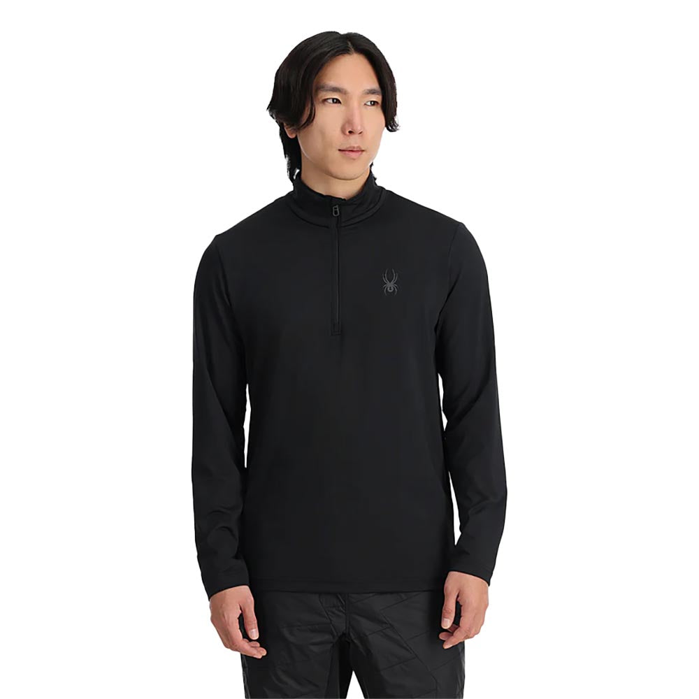 Spyder Men's Prospect 1/2 Zip 2025 BLACK