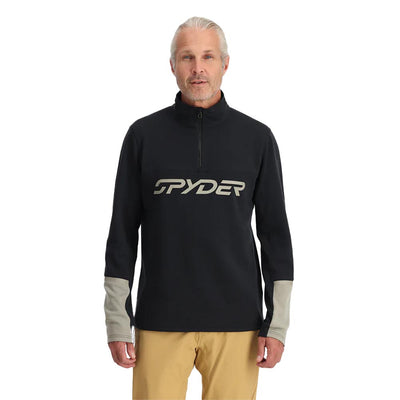 Spyder Men's Speed Fleece 1/2 Zip 2025 BLACK