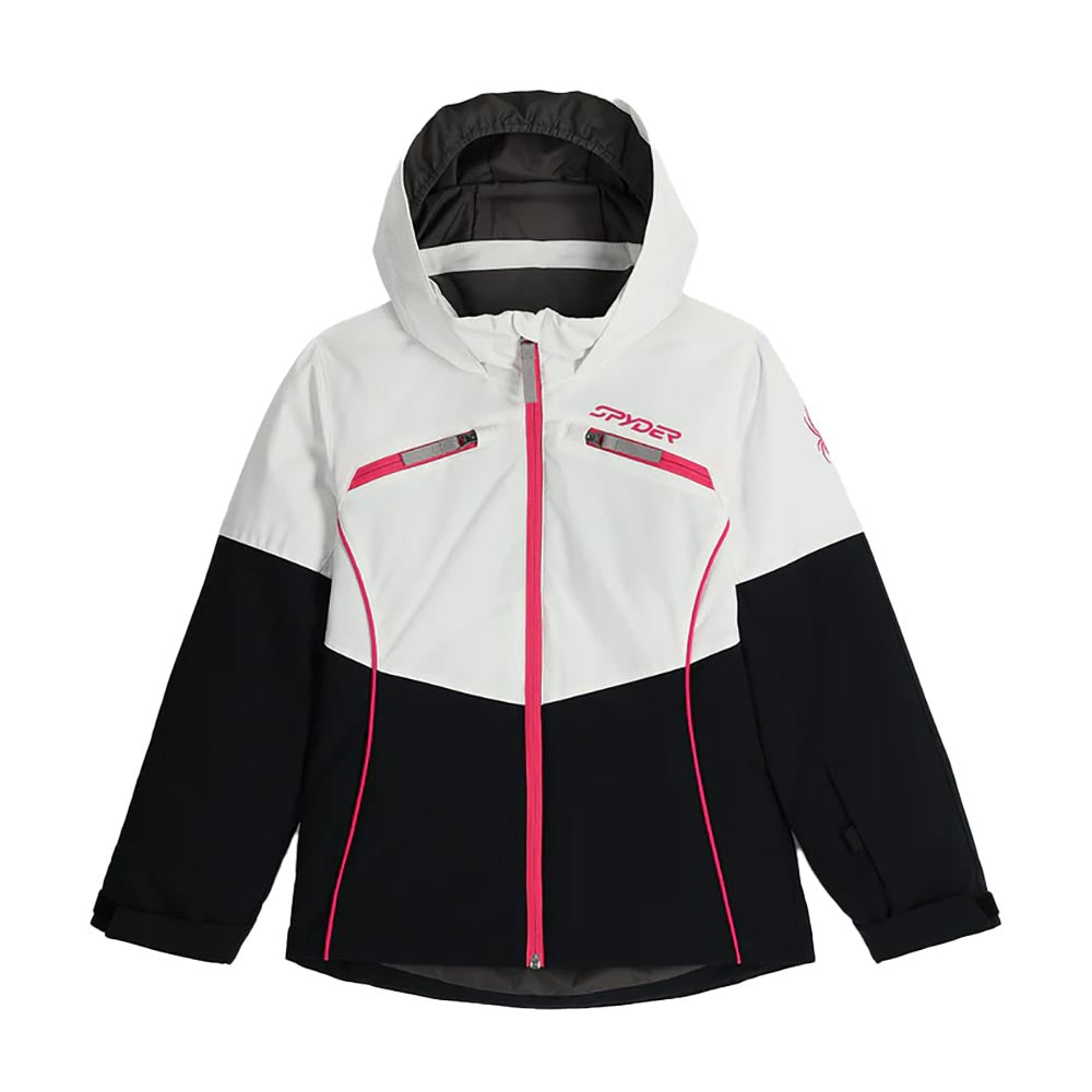 Spyder Junior's Camille Jacket 2025 WHITE