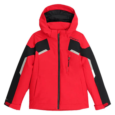 Spyder Junior's Leader Jacket 2025 SPYDER RED