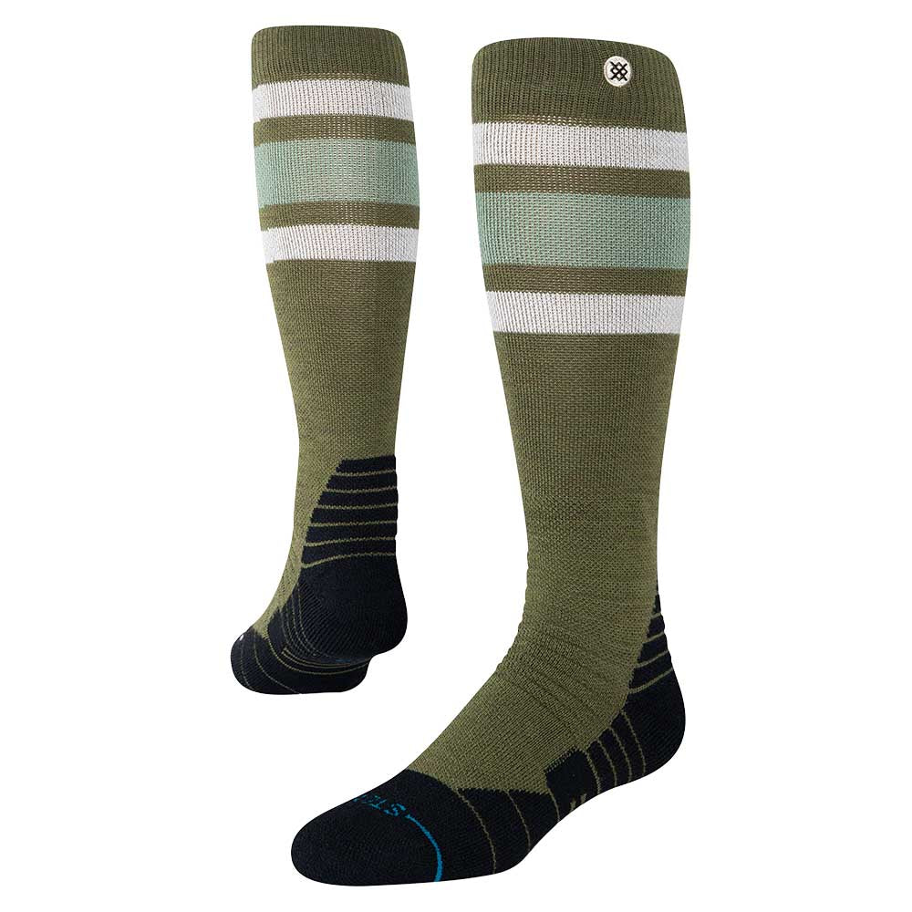 Stance Boyd Mid Wool Snow Socks OLV OLIVE