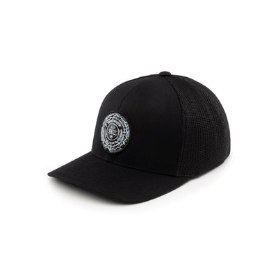 TravisMathew Men's The Patch Floral Snapback Hat 2025 BLACK