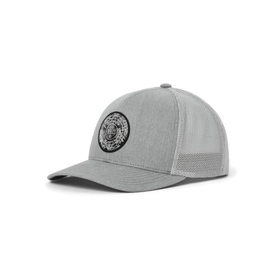 TravisMathew Men's The Patch Floral Snapback Hat 2025 HEATHER GREY