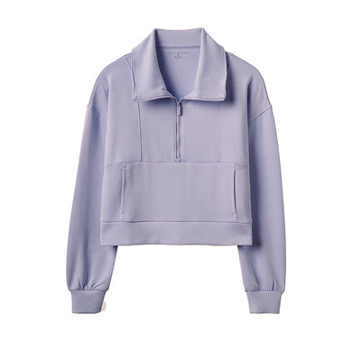 TravisMathew Women's Skyloft Half-Zip 2025 4BRU BRUNNERA BLUE