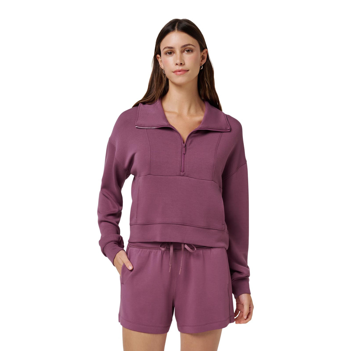 TravisMathew Women's Skyloft Soft Half-Zip 2025
