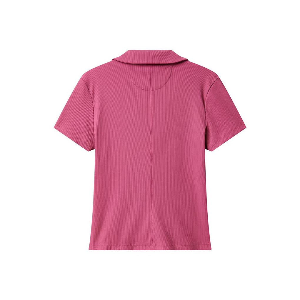 TravisMathew Women's Moveknit V-Neck Polo 2025
