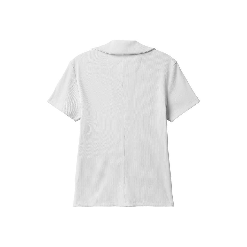 TravisMathew Women's Moveknit V-Neck Polo 2025