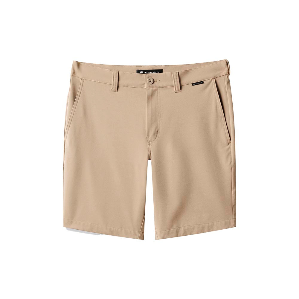 TravisMathew Men's Tech Chino Shorts 2025 2KHK KHAKI
