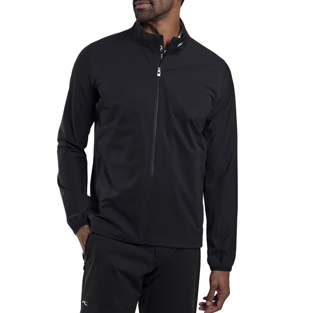 KJUS Men's Rain Rescue 2.5L Jacket 2025 BLACK/WHITE