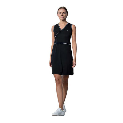 Daily Sports Women's Paris Sleeveless Dress 2024 BLACK