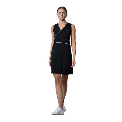 Daily Sports Women's Paris Sleeveless Dress 2024 BLACK