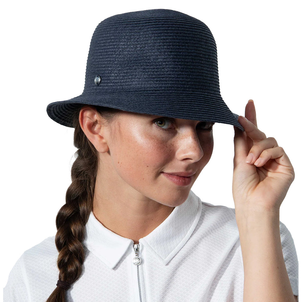 Daily Sports Women's Dubbo Straw Hat 2025 NAVY