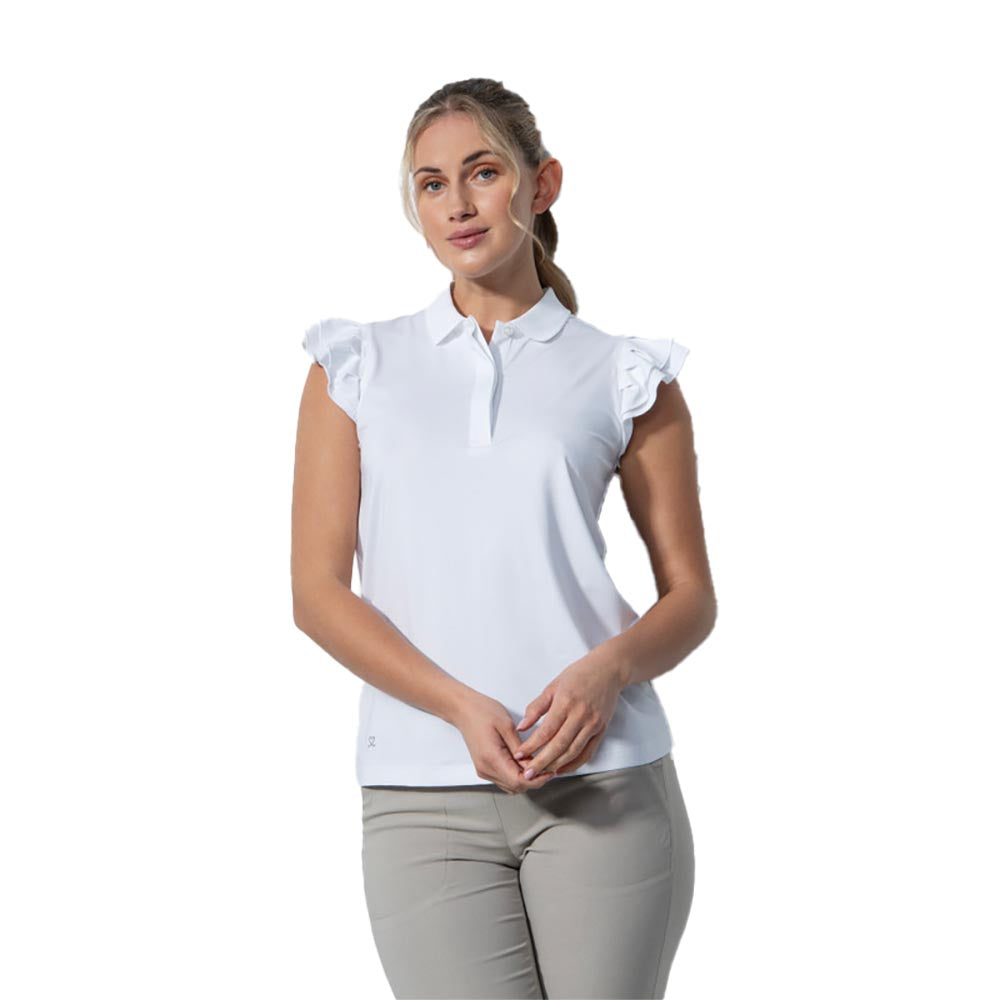 Daily Sports Women's Albi Sleeveless Polo 2025 WHITE