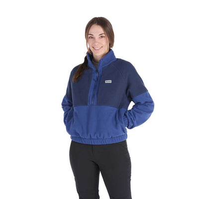 Marmot Women's Retro Rocklin 1/2-Zip Fleece 2025 TWILIGHT BLUE