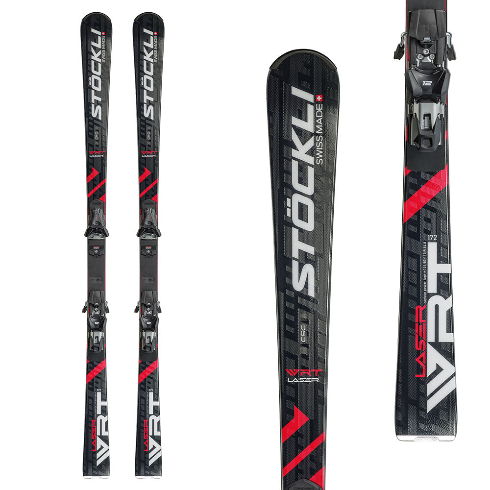 Stockli Men's Laser WRT Skis with WRT 12 GW Bindings 2026 156