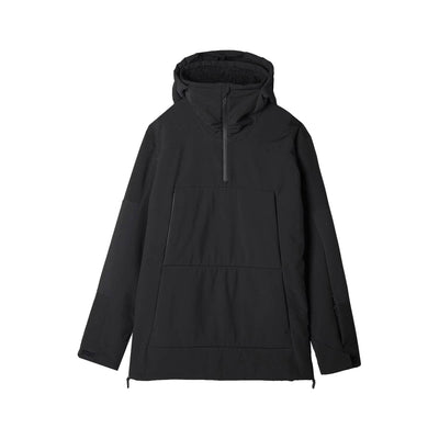 4F Men's Technical Snowboard Anorak Jacket 2025 DEEP BLACK