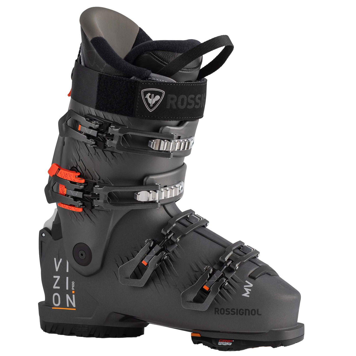 Rossignol Men's Vizion 4B Pro 100 MV GW Ski Boots 2026 METAL GREY