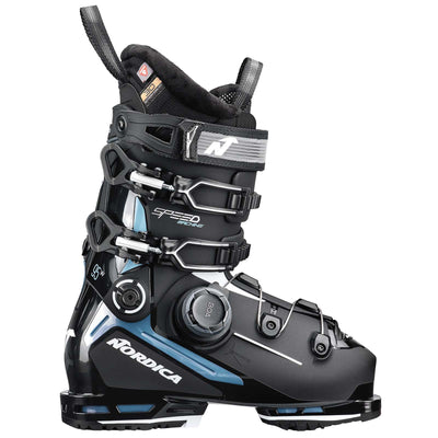 Nordica Women's Speedmachine 3 BOA 95 W Ski Boots 2026 BLACK/LIGHT BLUE/WHITE