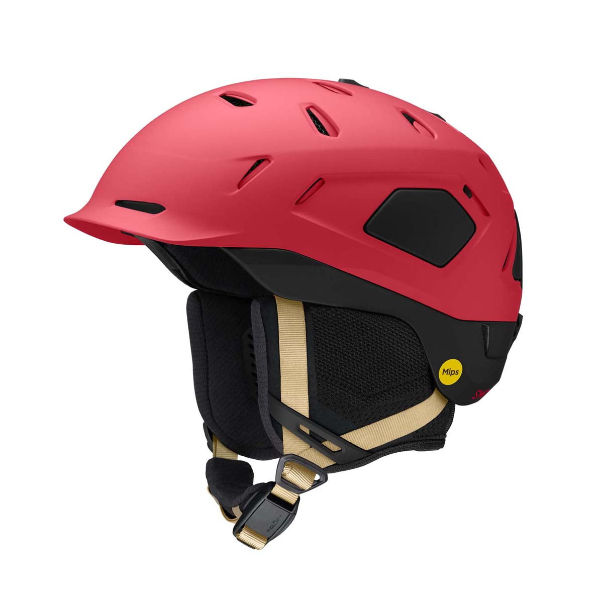 Smith Men's Nexus MIPS Helmet 2026 MATTE CRIMSON/BLACK