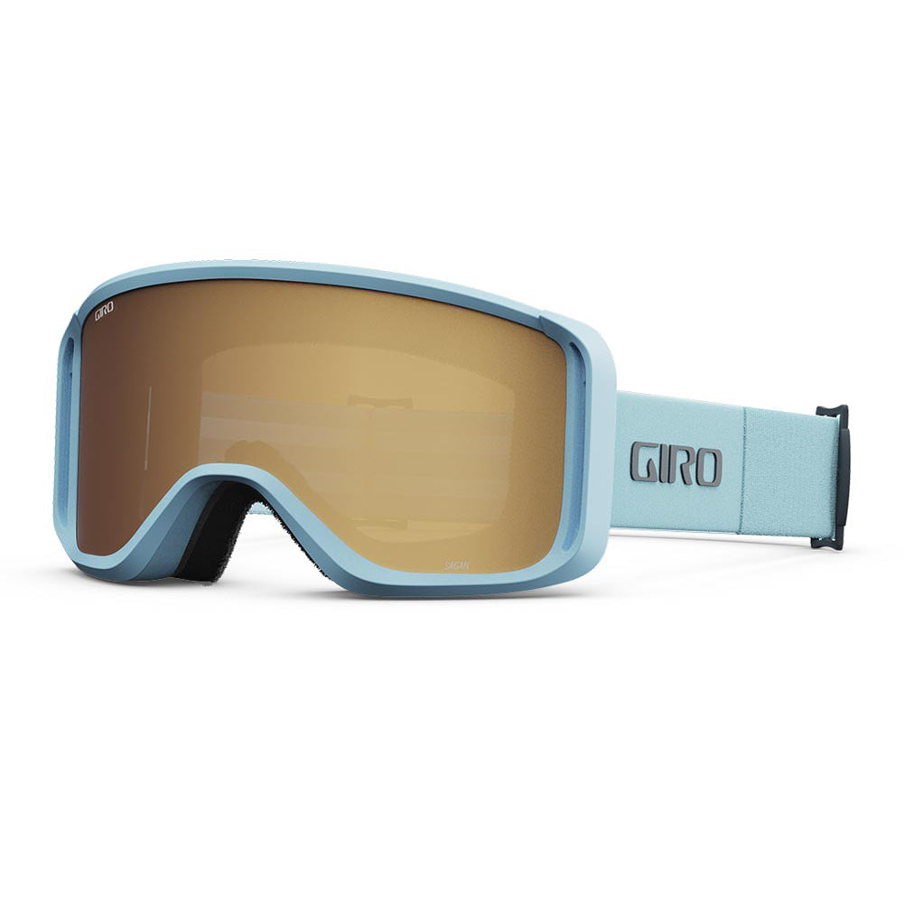 Giro Sagen Goggles with Bonus Lens 2026 LIGHT MINERAL THIRDS / AMBR GLD/YEL