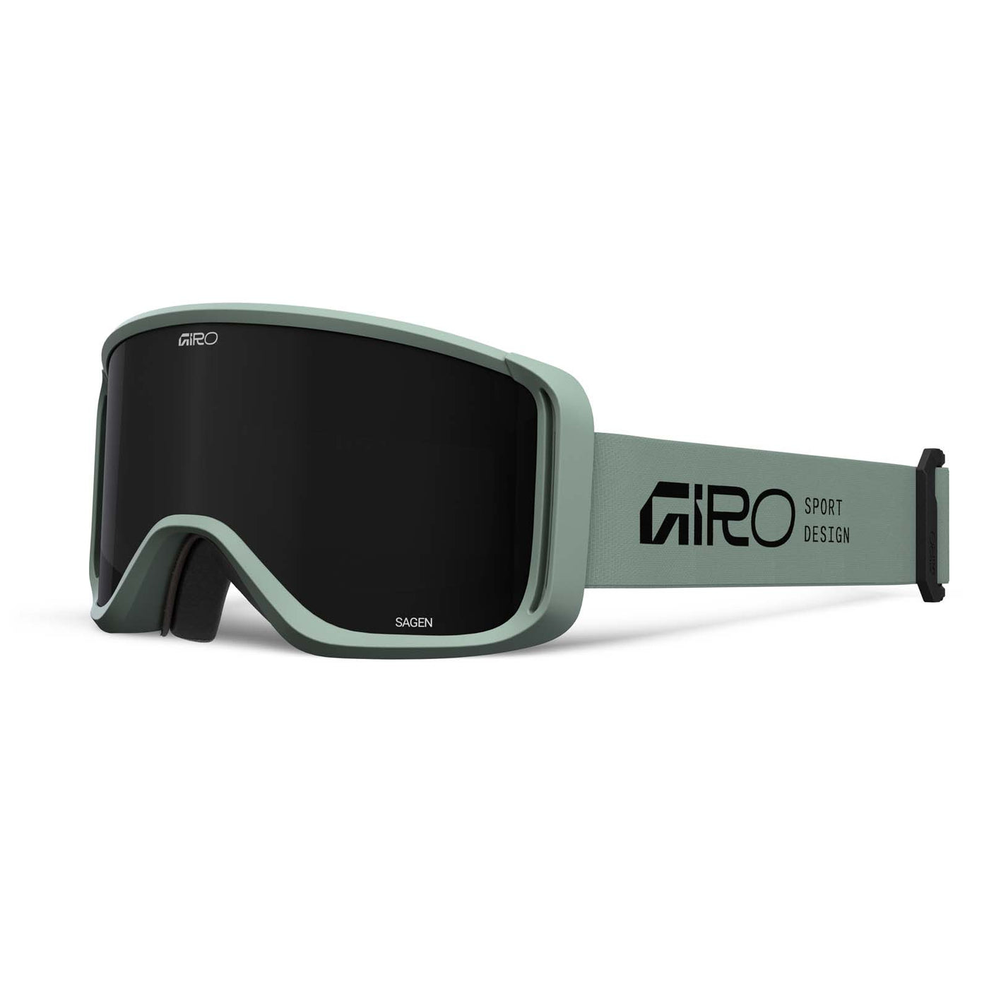 Giro Sagen Goggles with Bonus Lens 2026 GLACIER GREEN STACKED / ULTRA BLACK/YELLOW