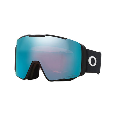 Oakley Line Miner Pro L AF Goggles with Bonus Prizm Lens 2026 MATTE BLACK/PRIZM SAPPHIRE IRID/ICED IRID