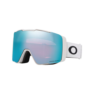 Oakley Line Miner Pro L AF Goggles with Bonus Prizm Lens 2026 MATTE WHITE/PRIZM SAPPHIRE IRID/ICED IRID