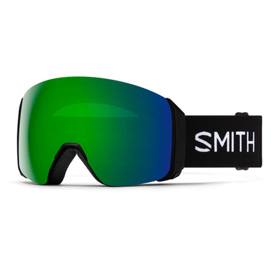 Smith 4D Mag XL Goggles with Bonus ChromaPop Lens 2026 BLACK/CP SUN GREEN MIR