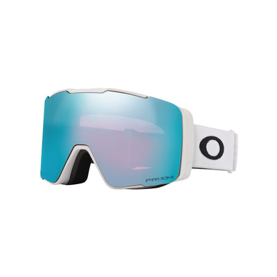 Oakley Line Miner Pro M Goggles with Bonus Prizm Lens 2026 MATTE WHITE/PRIZM SAPPHIRE IRID/ROSE GOLD IRID