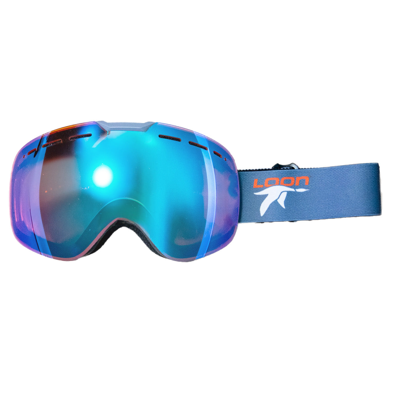 Loon Mountain Treviso Defender Goggles 2025 GREY