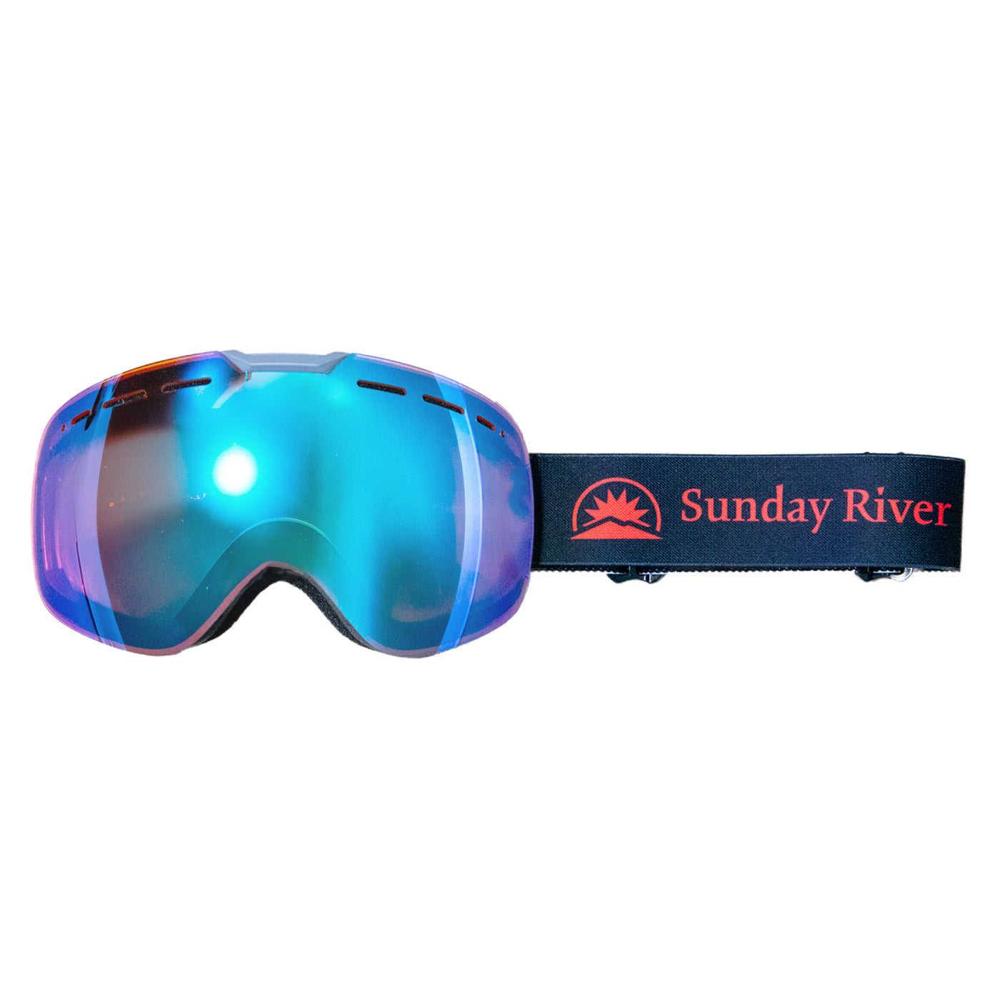 Sunday River Treviso Defender Goggles 2025 BLACK/TAN