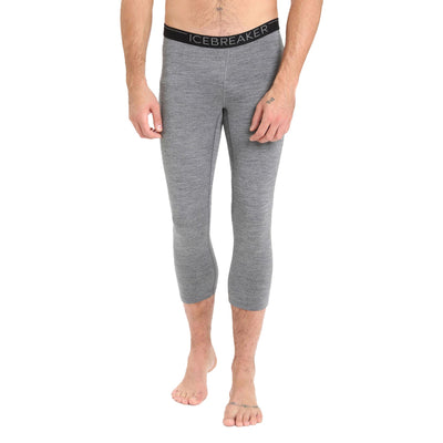 Icebreaker Men's Merino 200 Oasis 3/4 Leggings 2025 GRITSTONE HEATHER