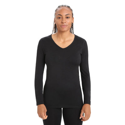 Icebreaker Women's Merino 200 Oasis Long Sleeve V-Neck 2025 