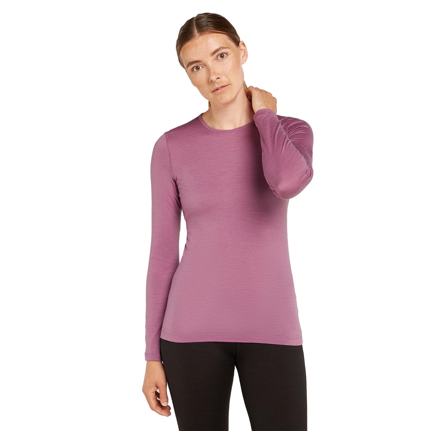 Icebreaker Women's Merino 200 Oasis Long Sleeve Crewe 2025 DECO