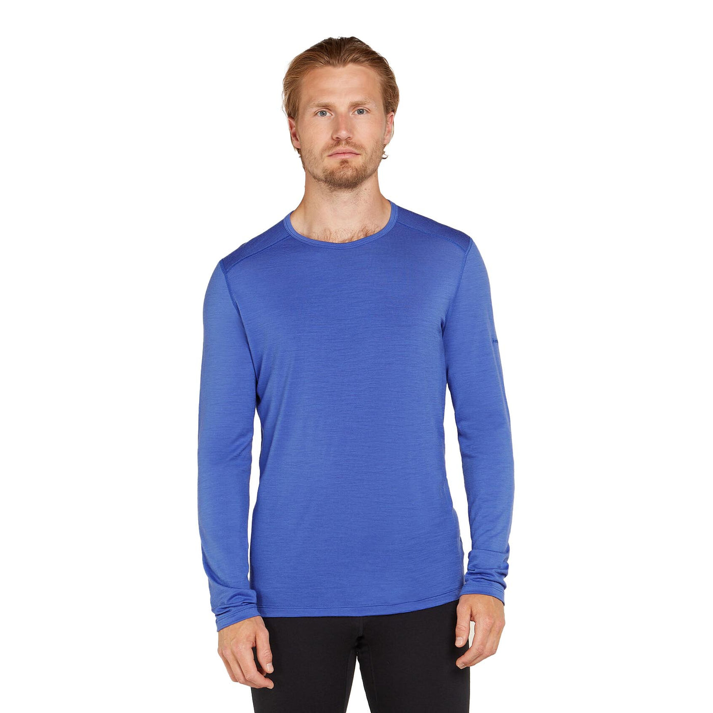 Icebreaker Men's Merino 200 Oasis Long Sleeve Crewe 2025 BRILLIANT BLUE