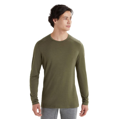 Icebreaker Men's Merino 200 Oasis Long Sleeve Crewe 2025 LODEN