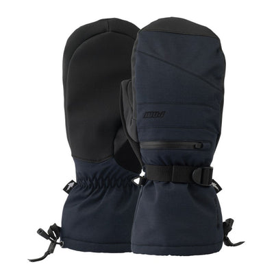 POW Gloves Men's Wayback GORE-TEX Long Mitts 2025 BLACK