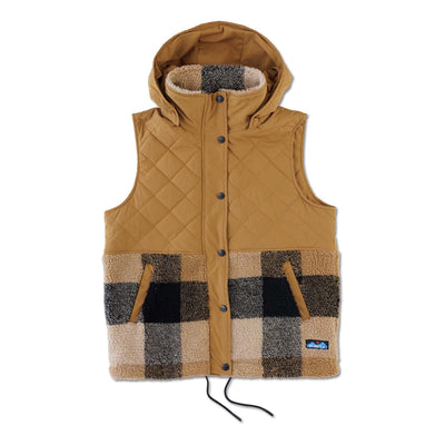 Kavu Women's Luna Peak Vest 2026 2739 HILLTOP PLAID
