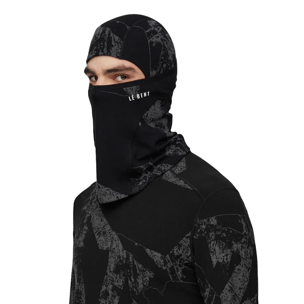 Le Bent Fractal Waffle Midweight Balaclava 2025 