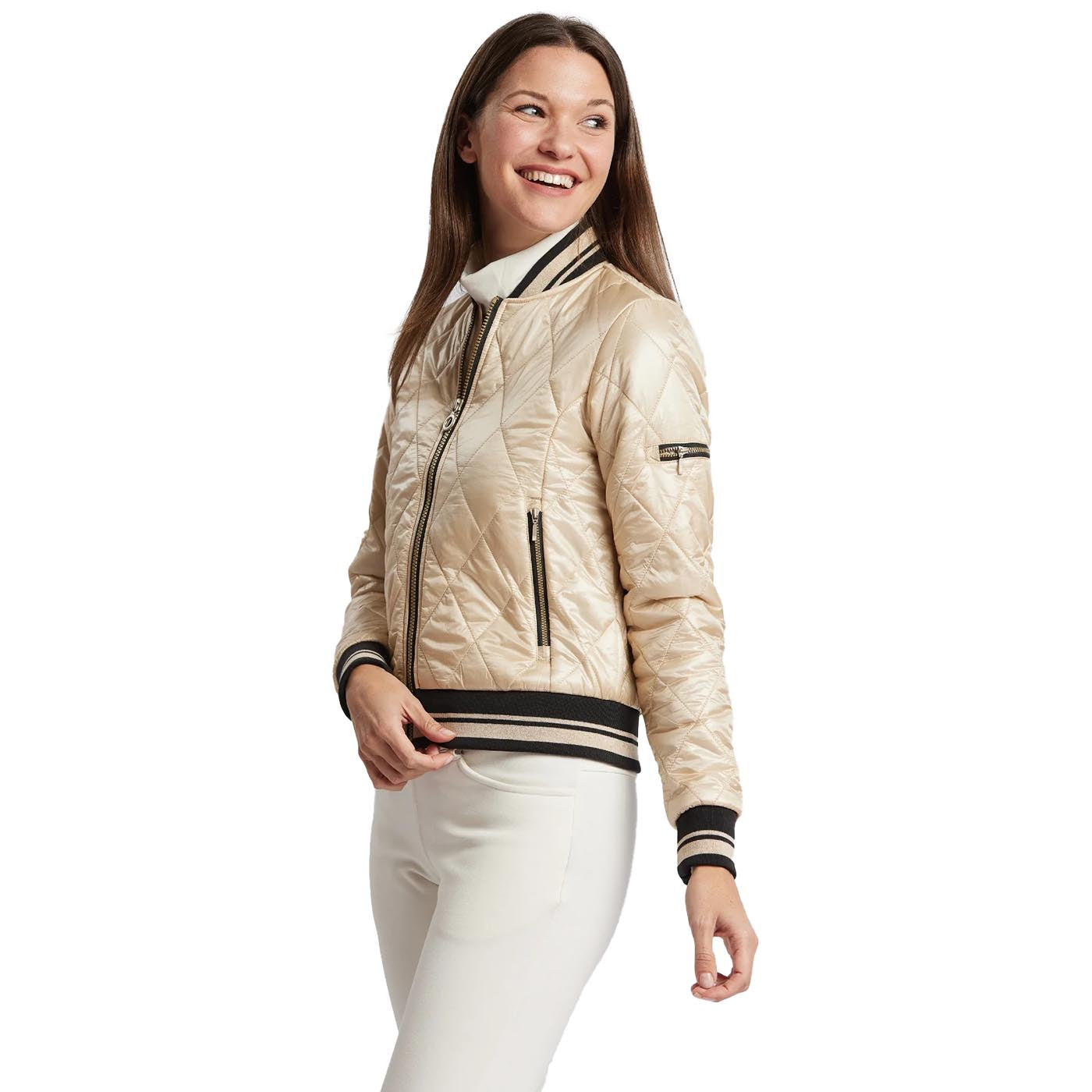 Ohsho Women's Filomena Bomber 2025 CHAMPAGNE