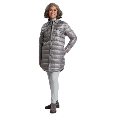 Ohsho Women's Valentina Coat 2025 SMOKE